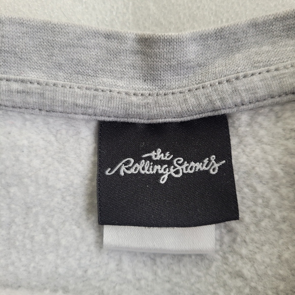 The Rolling Stones Gray Graphic Sweatshirt Small - Picture 9 of 13